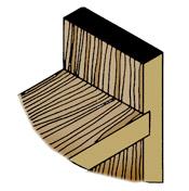 Ajouter un joint à rainurer en découpant une fente dans une pièce de bois pour correspondre à l'extrémité de l'autre.